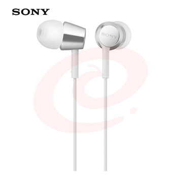 索尼MDR-EX155AP 入耳式立体声通话耳机 白色