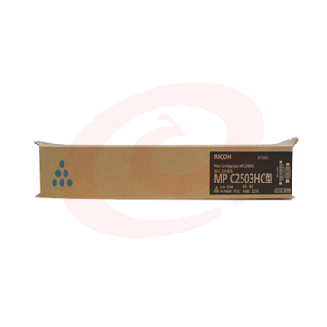 理光(Ricoh)原装MPC2503HC(青色)粉盒适用MPC2003SP/C2011SP/C2503SP/C2004exSP复印机碳粉盒(9500页)