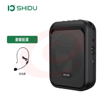 十度(ShiDu) M100 小蜜蜂扩音器教师教学上课专用上课导游便携式播放机送话器叫卖机喇叭带蓝牙 经典黑