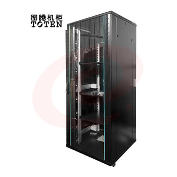 图腾 TOTEN G2.8242 服务器机柜 42U机柜 2米网络机柜 交换机机柜 UPS黑色