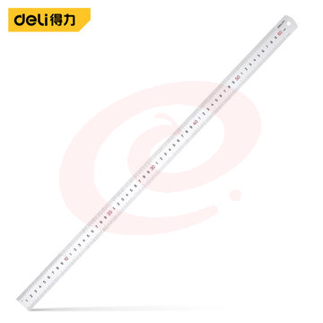 得力工具 DL8600 钢直尺 60cm （单位：把）