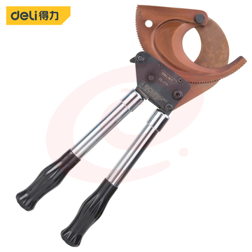 得力工具DL－J75棘轮电缆剪3x120mm或75mm(单位：把)