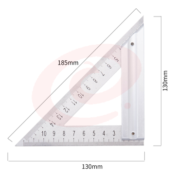 得力工具DL4039三角尺150mm(单位：把)