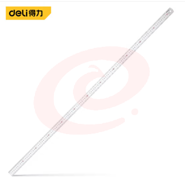 得力工具 DL8120 钢直尺 120cm （单位：把）