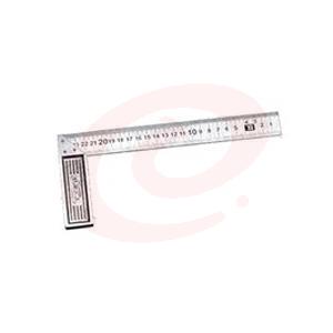 波斯BOSI 钢角尺直角尺拐尺L型板尺曲尺木工拐尺靠尺角尺，6”／150mm，BS181715