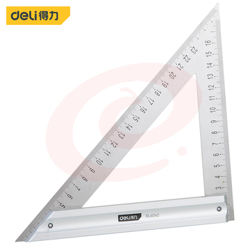 得力工具DL4040三角尺200mm(单位：把)