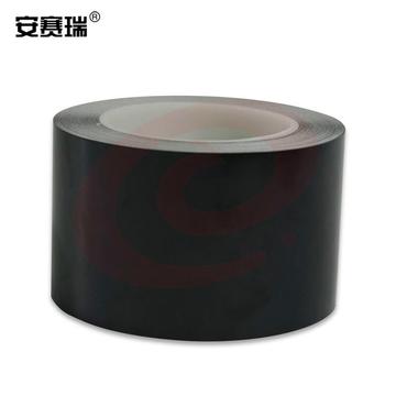 安赛瑞15631耐磨型划线胶带黑（卷）