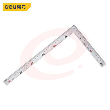 得力工具DL7130钢拐尺150x300mm(单位：把)