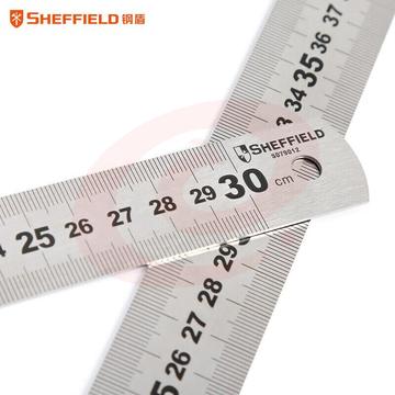 钢盾 S079012 不锈钢直尺12＂(300mm) (单位：把)