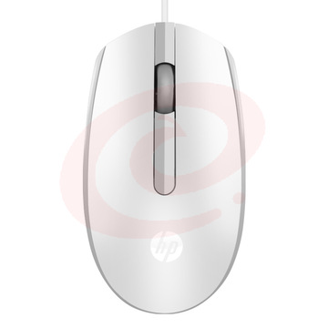 惠普（HP）M10有线鼠标 USB光学便携台式机电脑游戏笔记本办公鼠标 1000DPI  白色