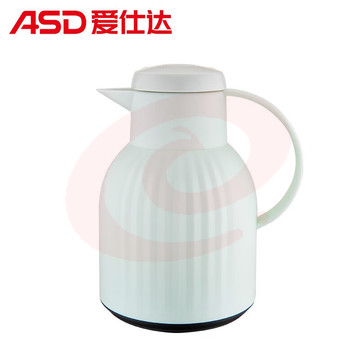 爱仕达ColourDream系列塑玻真空保温壶 海洋绿 1.0L RWB10P5TG-G