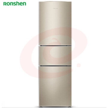 容声(Ronshen) 221升 小型风冷无霜三门电冰箱 电脑中控 宽幅变温 静音节能 璀璨金 BCD-221WD16NY