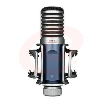 得胜（TAKSTAR）SM-9 专业录音麦克风 专业录音网络直播语音录课直播 高颜值手机有线话筒