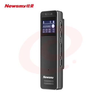 纽曼M1 32G AI智能录音笔 会议录音转文字 麦克阵列降噪 一键录音 双语对话 同传翻译 即时分享 黑锖色