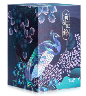 得力(deli) 颐和园系列便签纸古风创意便签本锦绣前程中国风纸 前程似锦便签砖-860张 【21717】