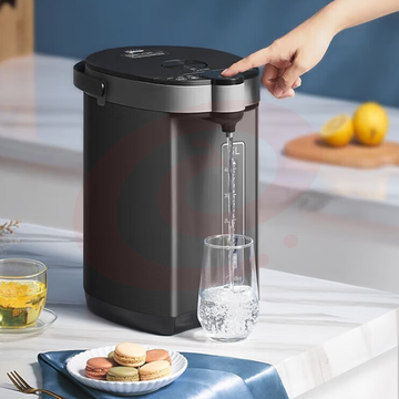  美的（Midea）电热水瓶5L不锈钢电热水壶大容量电热水瓶恒温电水壶沸腾除氯 加大容量多段控温非即热式饮水机 MK-SP50C505B 5L 