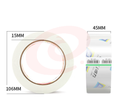 得力(deli) 30175高品质高透明封箱胶带打包胶带 45mm*100y*50um 6卷/筒 办公用品