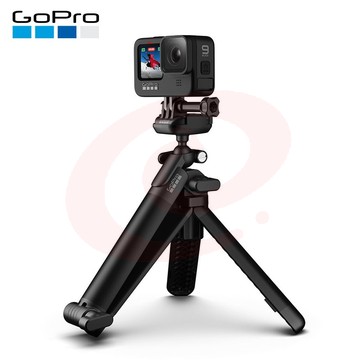 GoPro 配件 3-Way 新三向摄像机手柄旋转臂/三脚架自拍杆 AFAEM-002