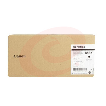 佳能 Canon 大幅面墨盒 PFI-703MBK 700ml (粗面黑) 