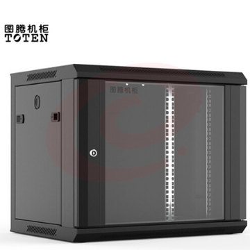 图腾（TOTEN）W2.6409 网络机柜9U 19英寸标准网络机柜 UPS电源 黑