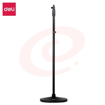 得力(deli)家用投影机落地支架 稳固承重7KG 360°旋转云台通用投影伸缩支架33738