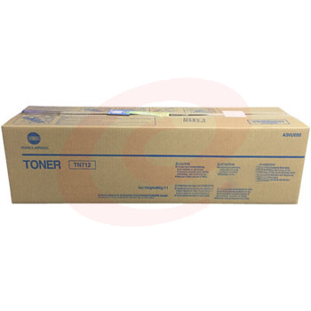 柯尼卡美能达 KONICA MINOLTA TN712 柯美碳粉黑色碳粉（适用B654E/B754E机型）印量40000页
