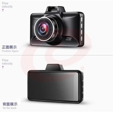 凌度（BLACKVIEW）V320行车记录仪 1296P高清夜视 360度全景可调拍摄 金属材质 单录