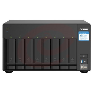 威联通（QNAP）TS-832PX 4G八盘位专业级nas双万兆网络存储器私有云存储磁盘阵列（无内置硬盘）