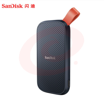 闪迪(SanDisk) 闪迪移动固态硬盘 Type-C USB3.2接口小巧便携SSDE30存储 2T