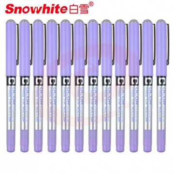 白雪 PVN-159 紫色 0.38 走珠中性笔