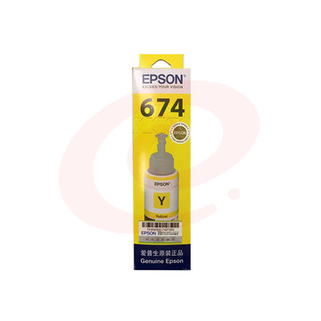 爱普生 Epson T6744 墨水 黄色 (适用L801/L805/L810/L850/L1800/6745)
