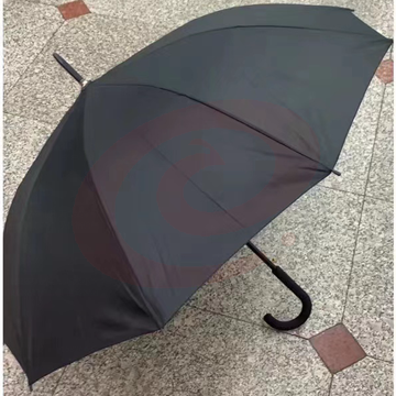 黑色长柄弯把雨伞（10把起售）