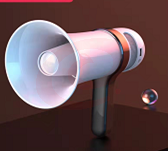 聚乐 扩音喇叭JL-202203071（10个起售）