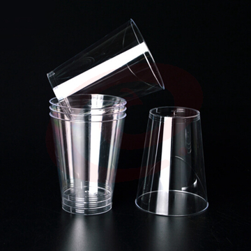 加厚硬塑杯 一次性水杯 塑料水杯 7盎司杯子20只装