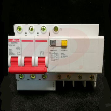 德力西 DZ47SLE-3P  C型 25A  (拼装)  漏电保护断路器