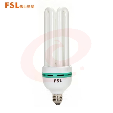 佛山照明 36W节能灯泡4U型三基色荧光E27螺口白光6500K