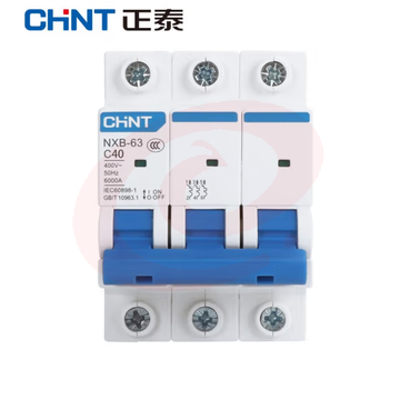正泰 NXB-63-3P-C40   空气开关 过载空气开关 3P  40A