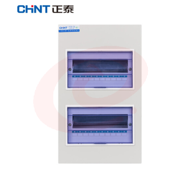 正泰PZ30R-20 家用照明箱 暗装 空开箱 断路器布线箱 20回路双排