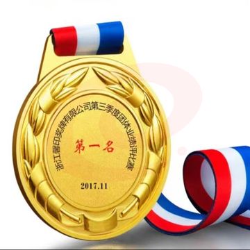 大号奖牌定制定做金属挂牌制作运动会金银牌定制