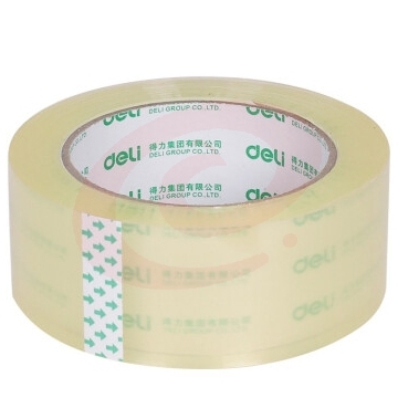 得力30175封箱胶带45mm*100y*50um(6卷/筒)  