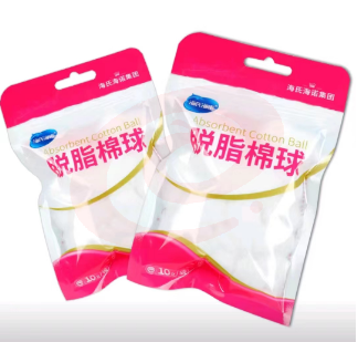 海氏海诺 脱脂棉球 婴儿卫生棉球 10g*10袋