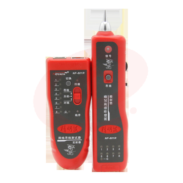 精明鼠 NF-801R寻线仪 测试仪 测线器 检测器 查线仪 网络仪器仪表仪表仪器巡线仪 NF-801R红色款