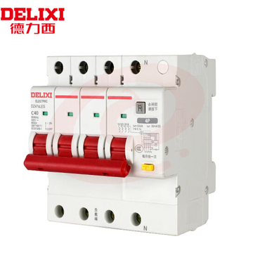 德力西电气(DELIXI ELECTRIC)DZ47SLES-4P-C40-30mA-AC型 升级款小尺寸漏电保护断路器 漏保空气开关