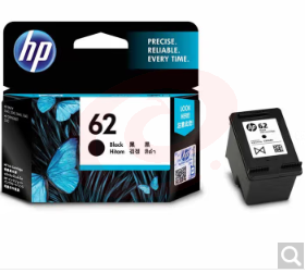 惠普C2P04AA 62号 黑色墨盒 (适用于HP OfficeJet 200 移动打印机)