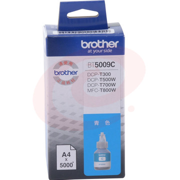 兄弟（brother）BT5009C 青色墨盒(适用于兄弟打印机DCP-T500W / DCP-T300)