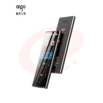 爱国者aigo 2.4英寸蓝牙音乐MP3/MP4播放器随身听学生听歌神器英语听力mp5播放器 无损HIFi 触摸按键M10 16G