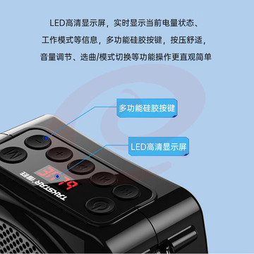 得胜(TAKSTAR) E8W小蜜蜂扩音器大功率教学专用导游促销大功率喊话喇叭 E8W头戴版