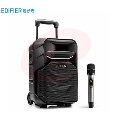 漫步者(EDIFIER)A3-8S 8英寸户外移动多媒体音箱配话筒 广场舞蓝牙音响 户外音箱 长效续航精致露营