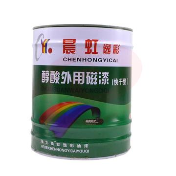 晨虹逸彩醇酸外用磁漆锤纹漆钢结构金属栏杆门窗彩钢瓦防锈油漆 15L/桶