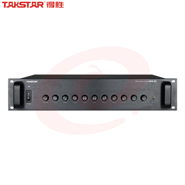 得胜(TAKSTAR)EBS-2C (2023款)前置放大器  公共广播功放前置放大器  十路输入通道音频集线器